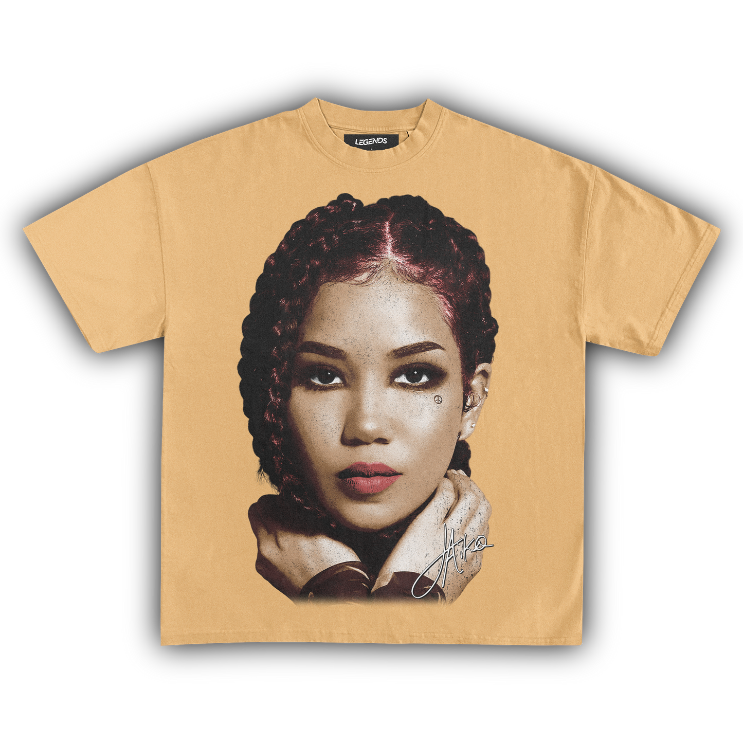 JHENÉ AIKO BIG FACE TEE