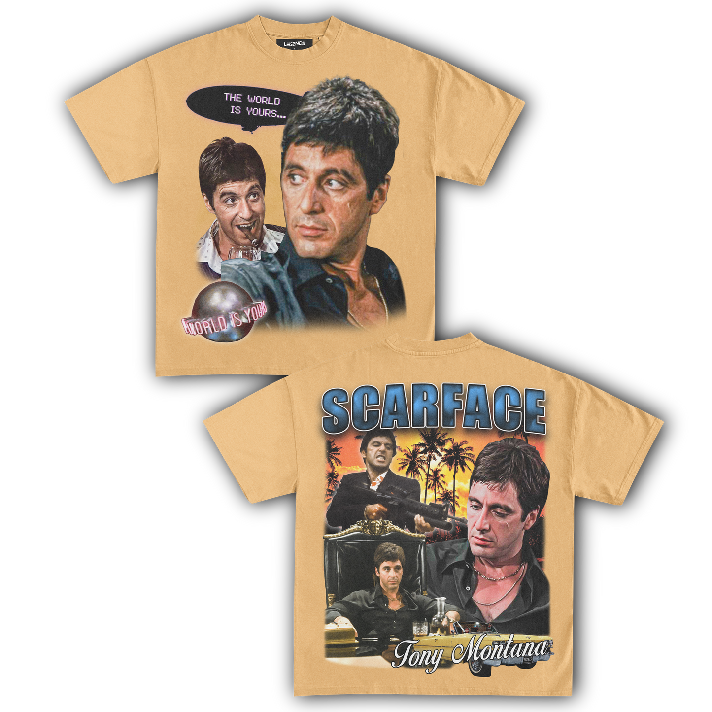 SCARFACE WORLD IS YOURS TEE
