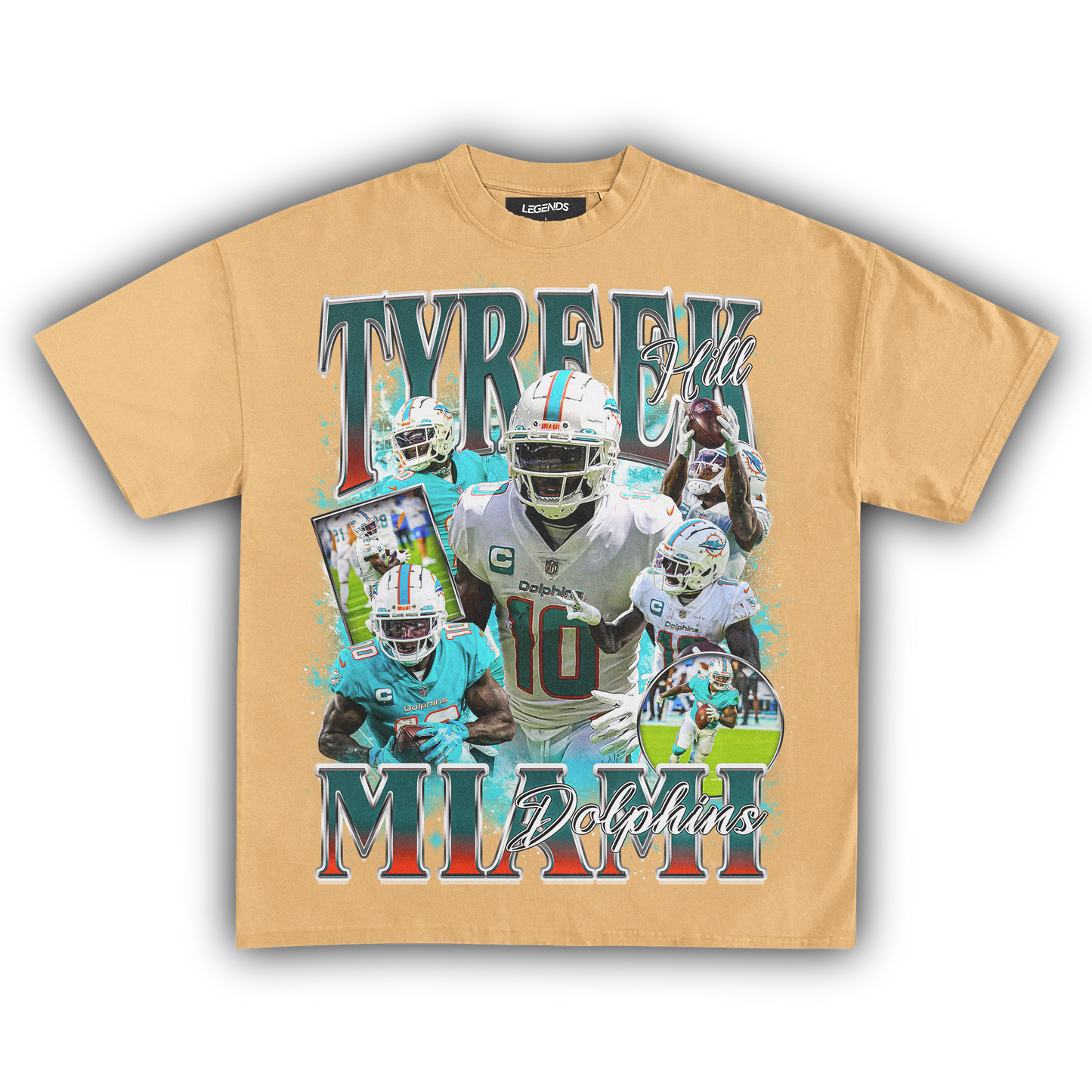 TYREEK HILL DOLPHINS TEE