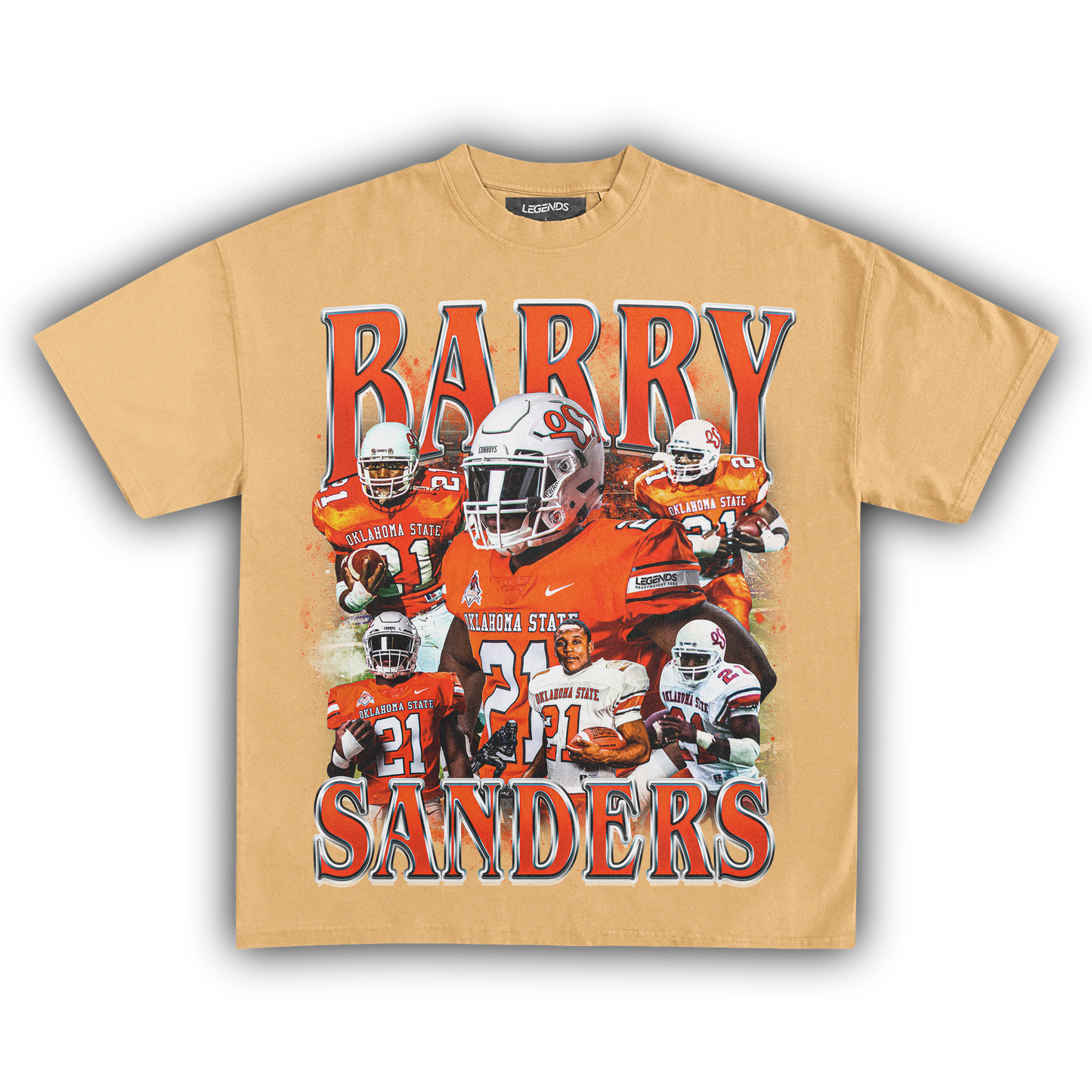 BARRY SANDERS COLLEGE TEE