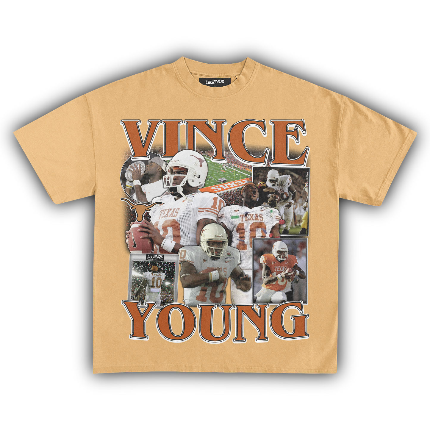 VINCE YOUNG LONGHORNS TEE