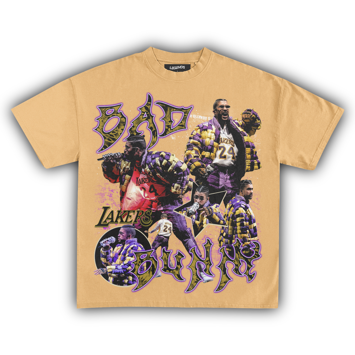 BAD BUNNY LAKERS TEE