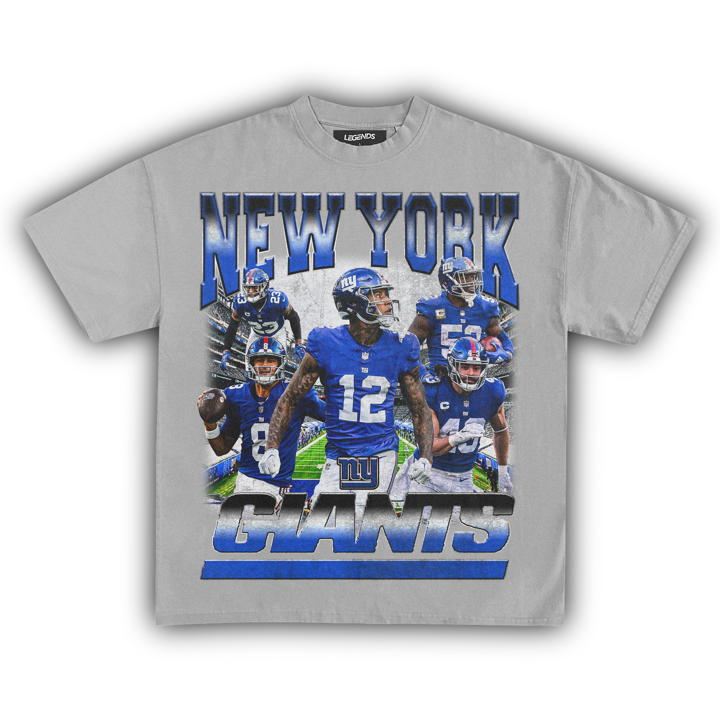 NY GIANTS VINTAGE TEE