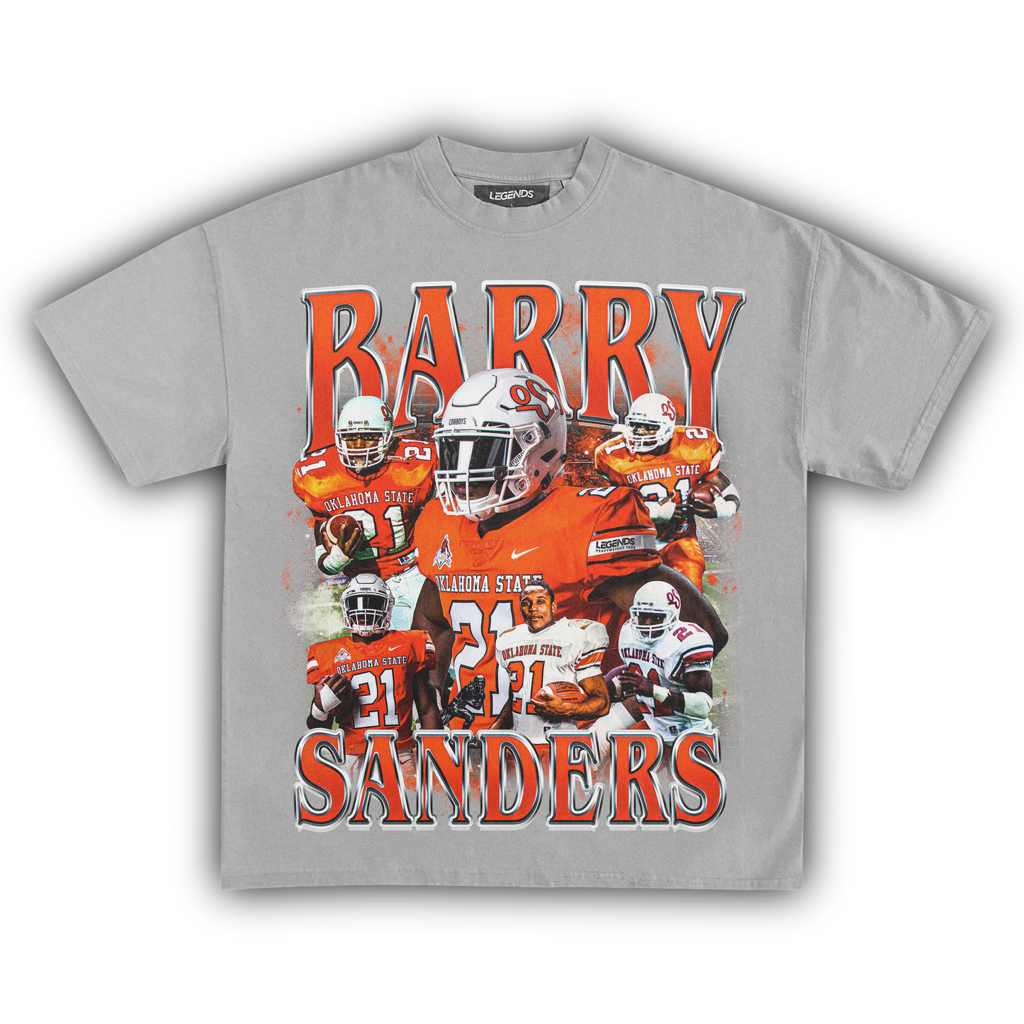 BARRY SANDERS COLLEGE TEE