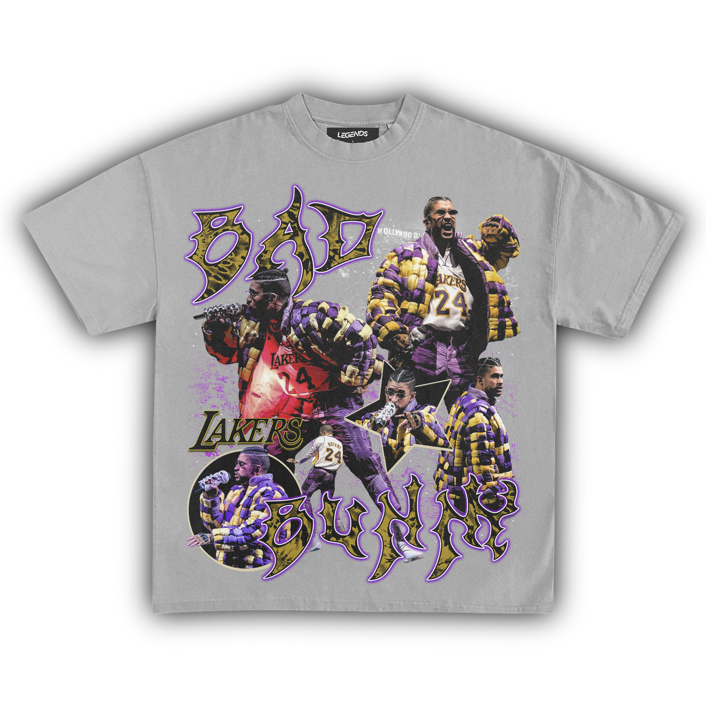 BAD BUNNY LAKERS TEE