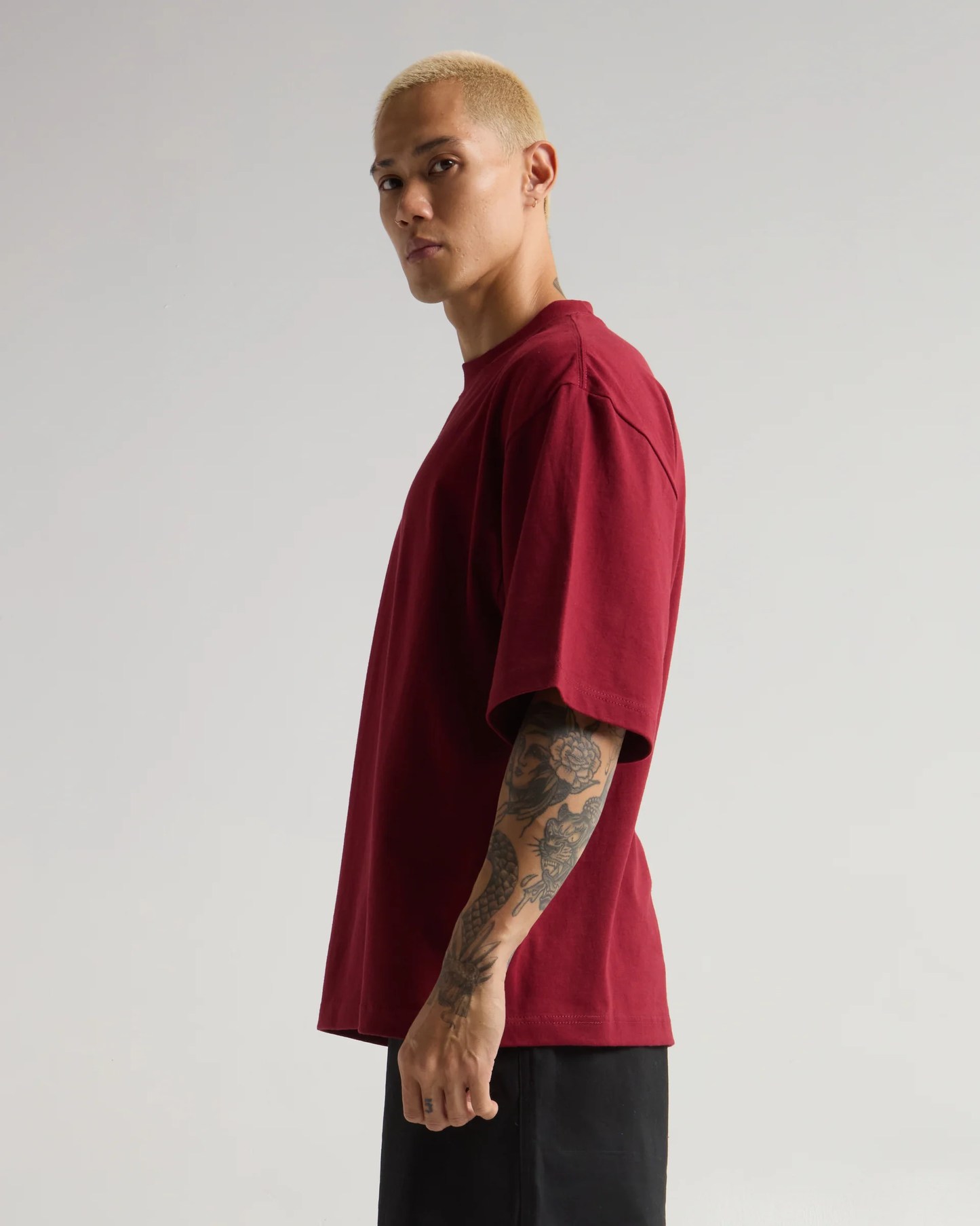 7.5 OZ HEAVYWEIGHT OVERSIZED BAGGY TEE (Bloodline)