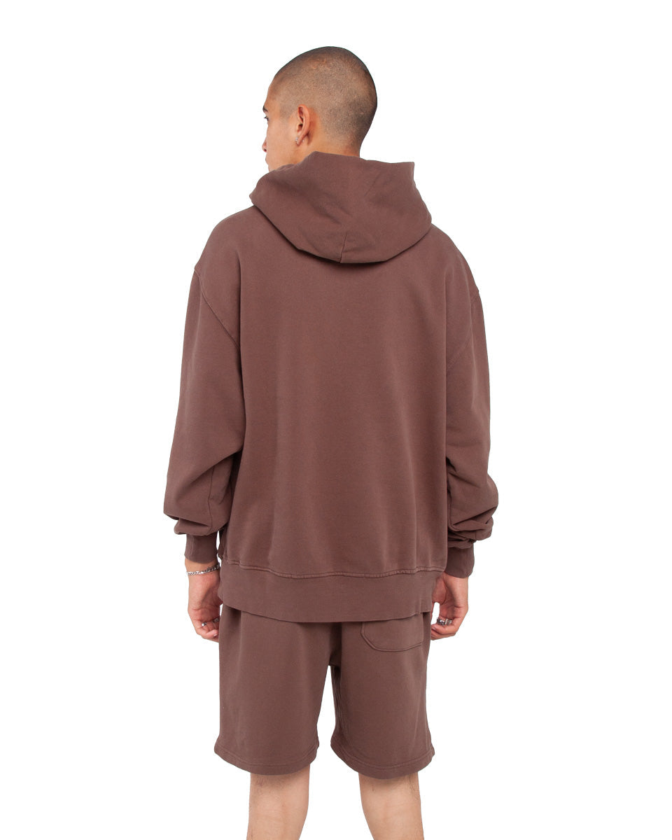 HEAVYWEIGHT FLEECE SHORTS (MOCHA)