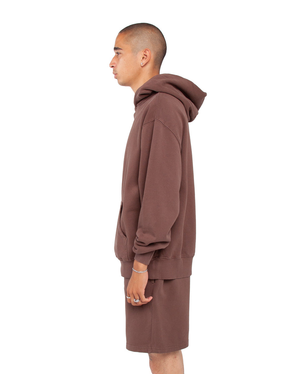 HEAVYWEIGHT FLEECE SHORTS (MOCHA)