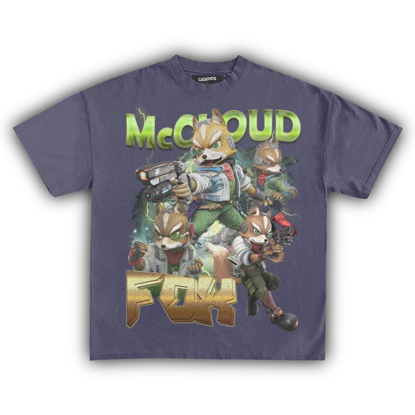 SUPER SMASH BROS FOX TEE