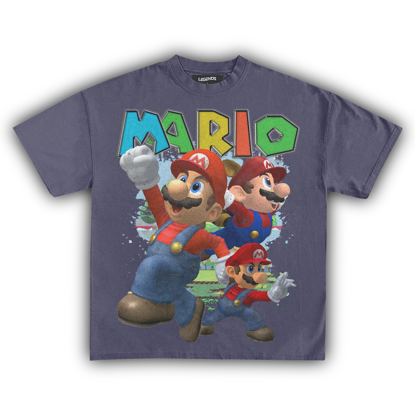 SUPER SMASH BROS MARIO TEE