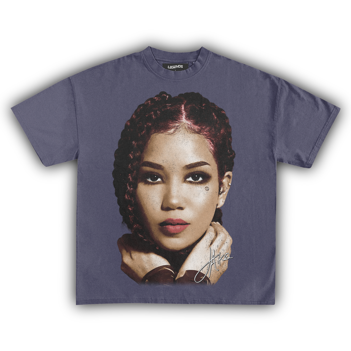 JHENÉ AIKO BIG FACE TEE