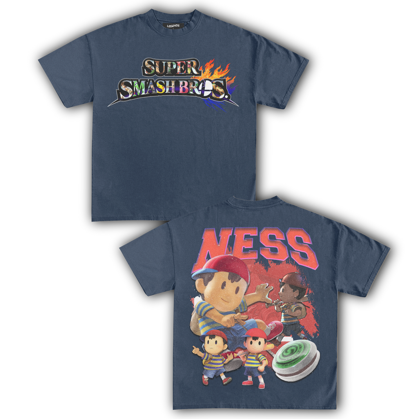 SUPER SMASH BROS NESS TEE (Double)