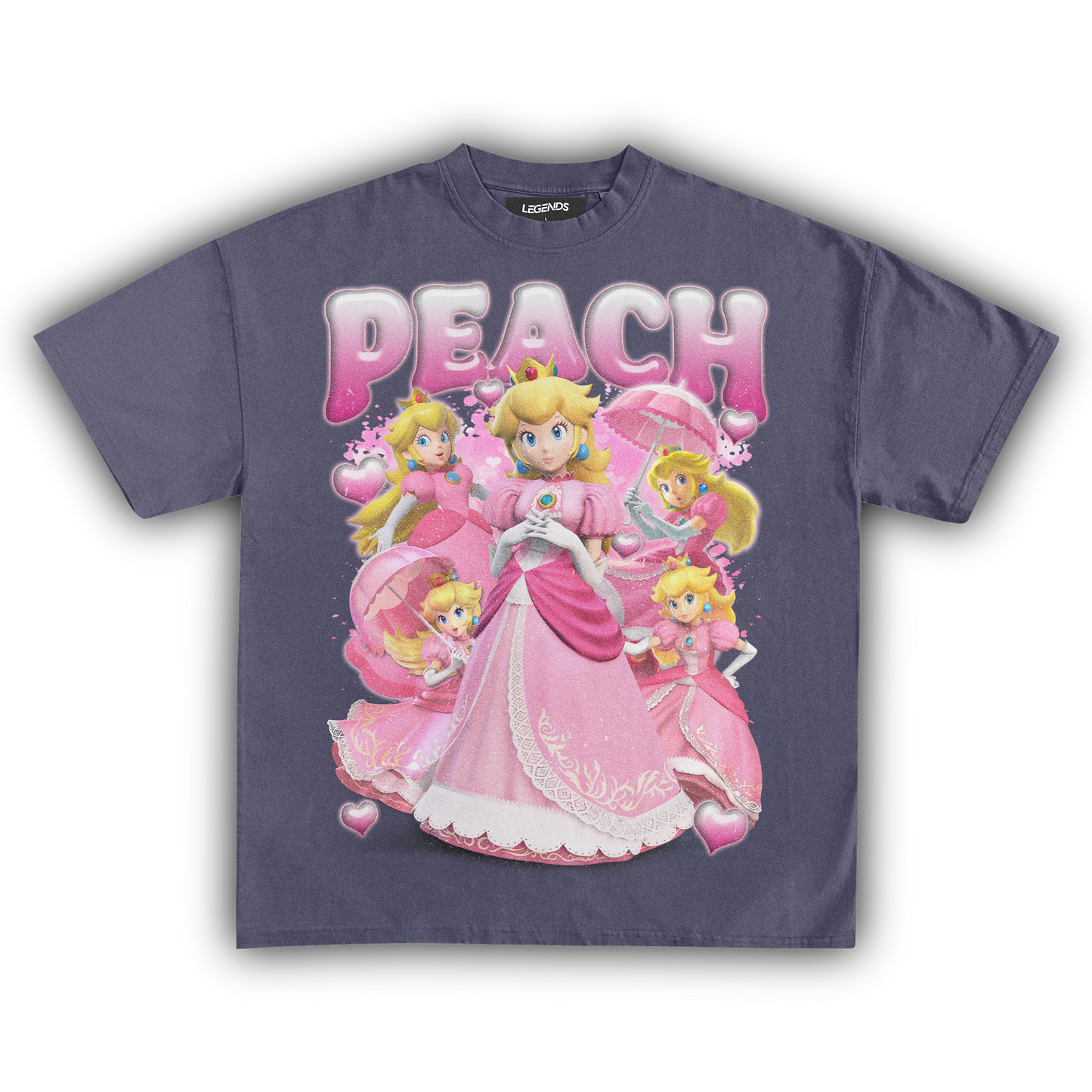 SUPER SMASH BROS PEACH TEE