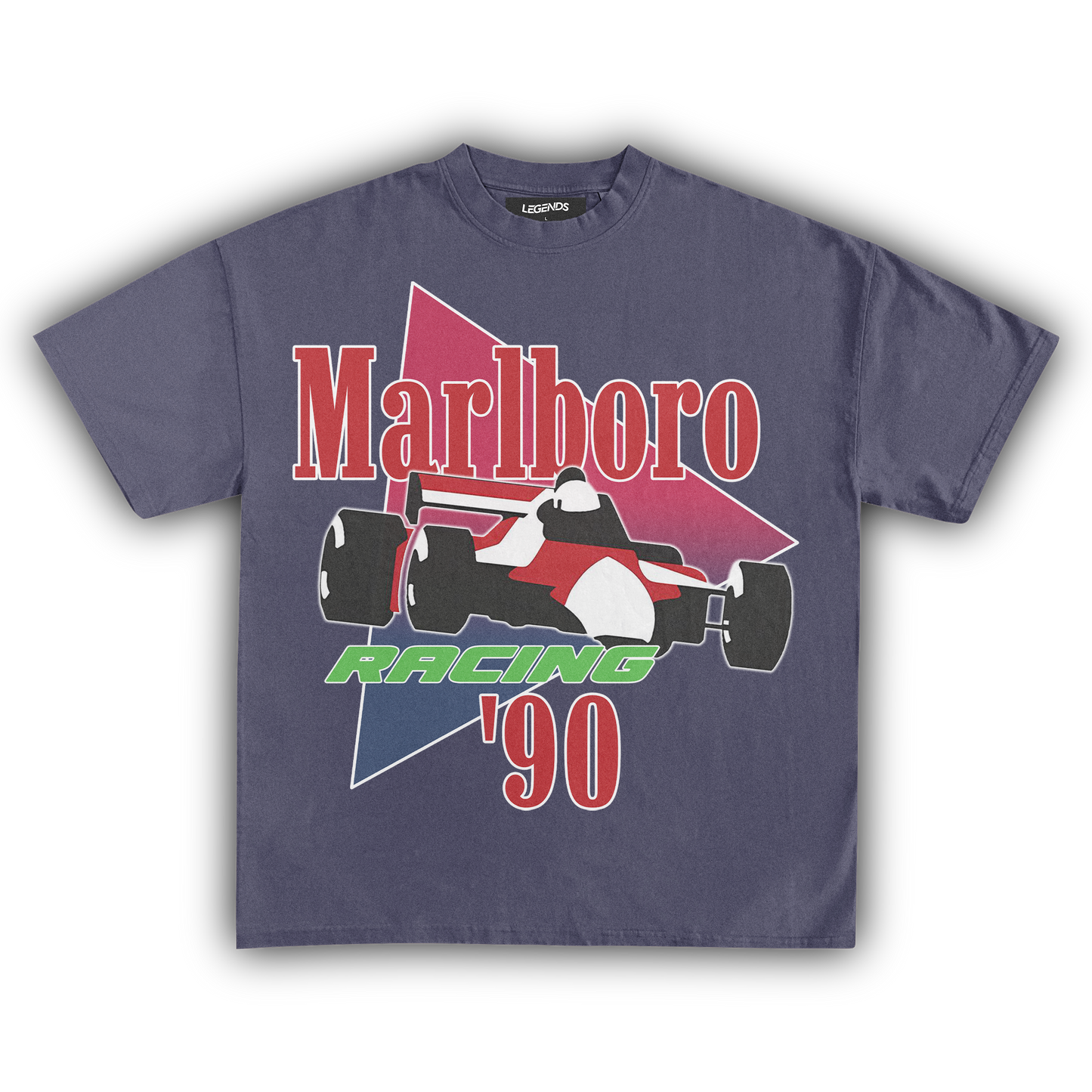 MARLBORO β90 RETRO RACING TEE