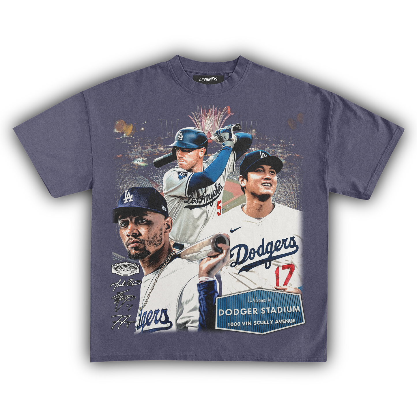 DODGERS TOP 3 MVP TEE