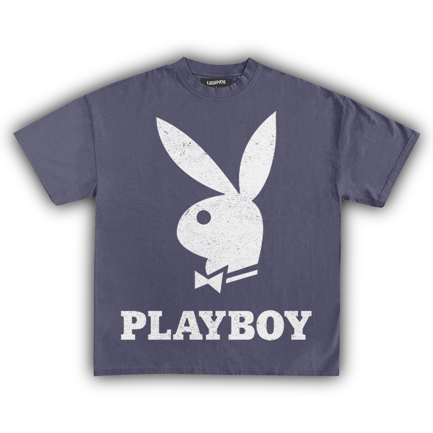 PLAYBOY BUNNY TEE (White Print)