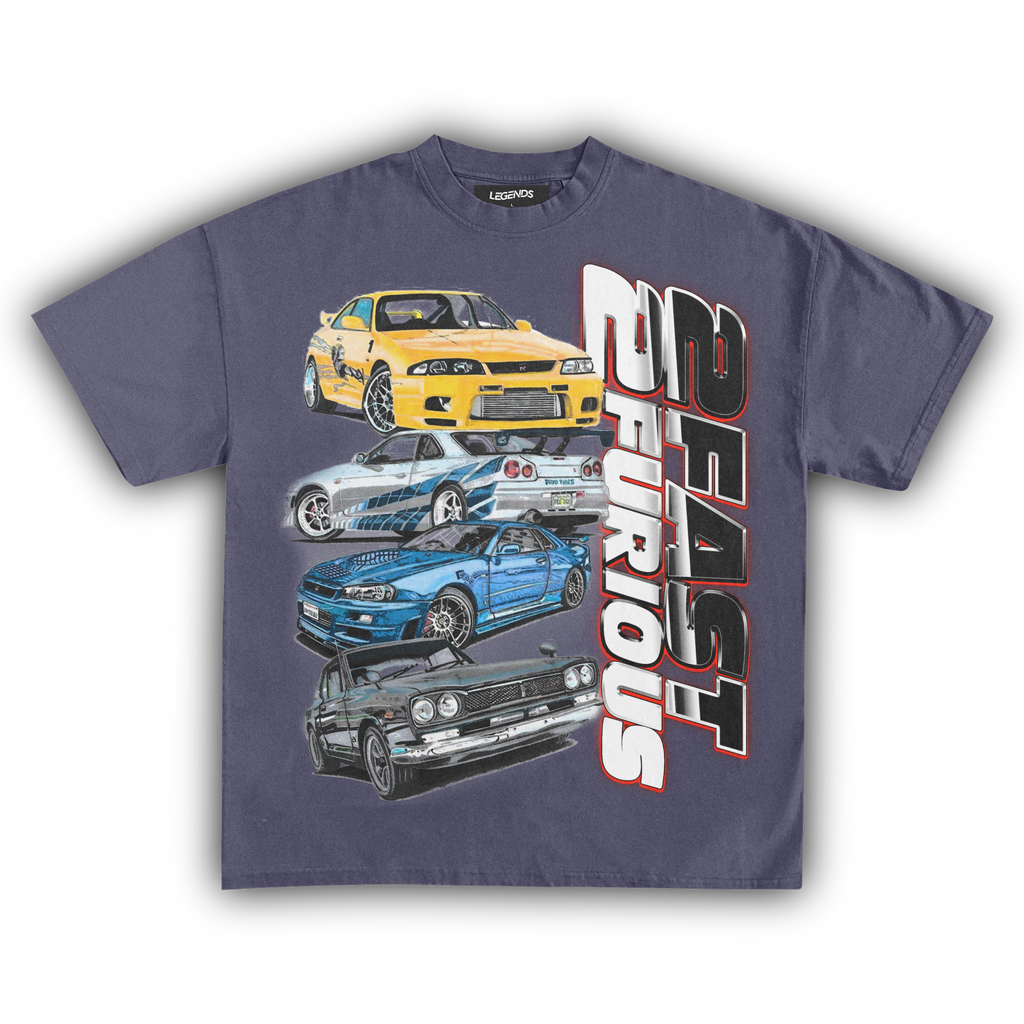 2 FAST 2 FURIOUS TEE