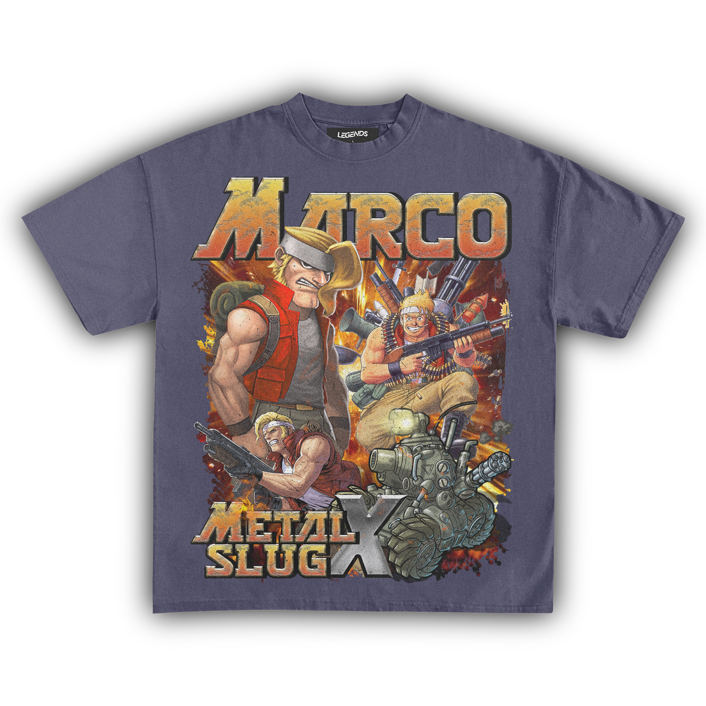 METAL SLUG X MARCO TEE