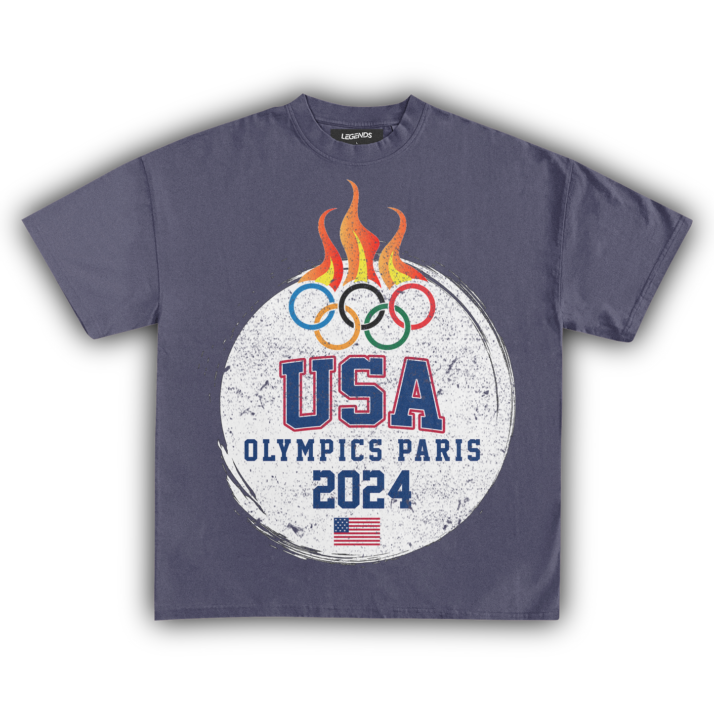 USA PARIS GAMES '24 VINTAGE TEE (Vol. 3)