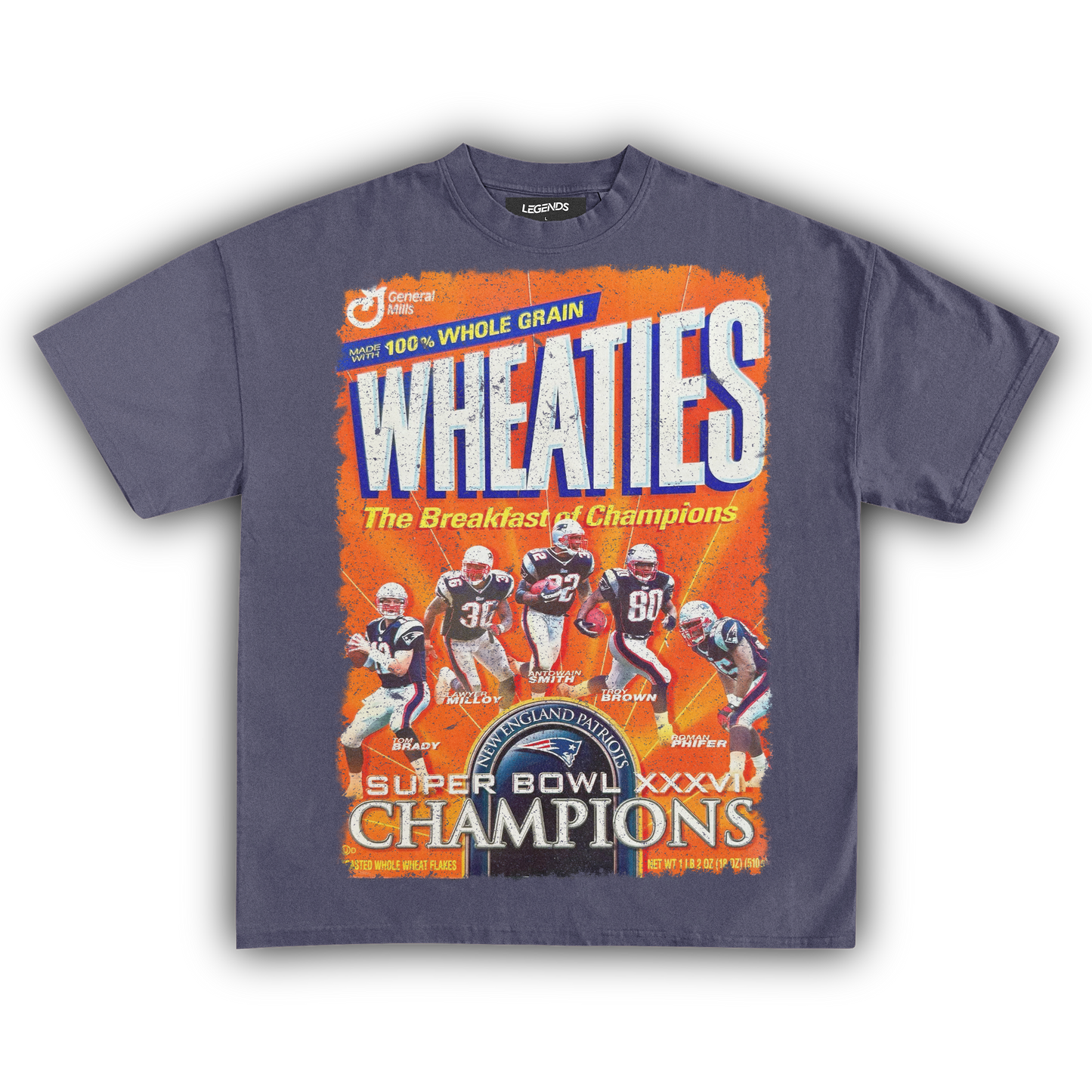 WHEATIES CHAMPIONS XXXVI 2002 VINTAGE TEE