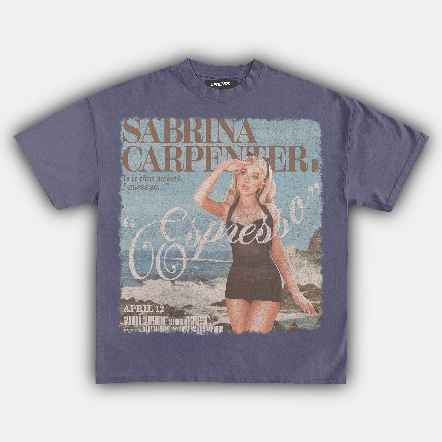 SABRINA CARPENTER ESPRESSO VINTAGE TEE (Volume 2)