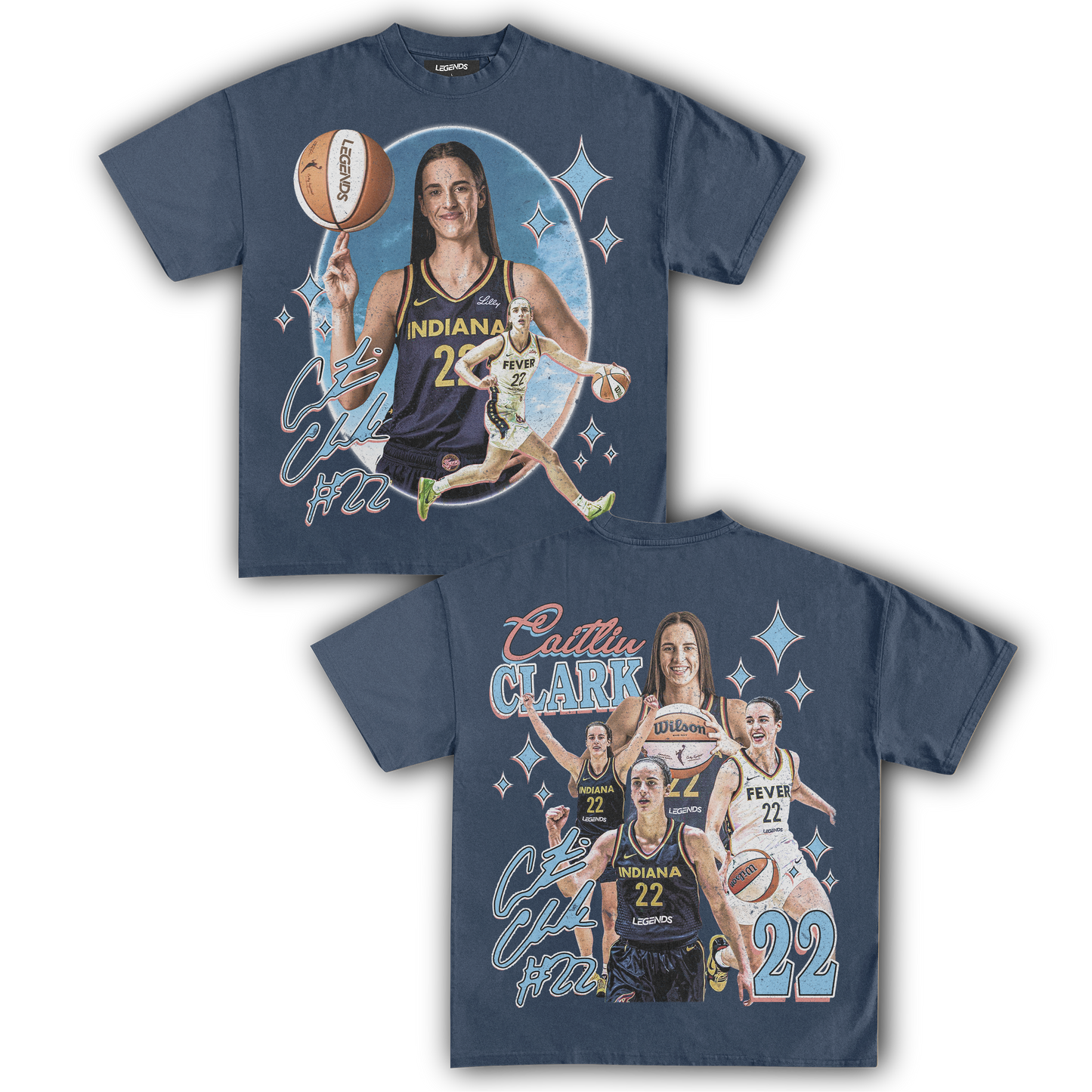 CAITLIN CLARK VINTAGE TEE (Double)