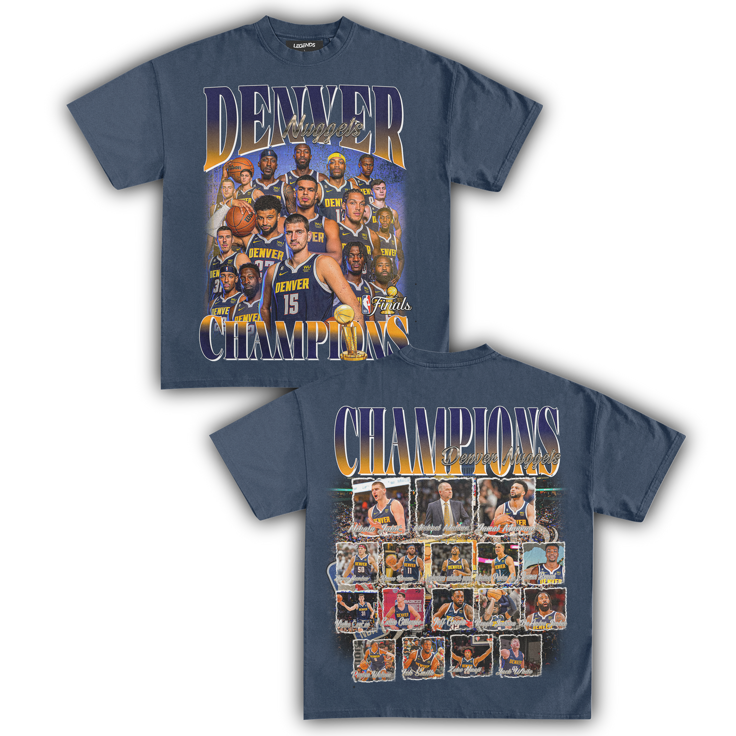 DENVER NUGGETS 2023 CHAMPIONS TEE