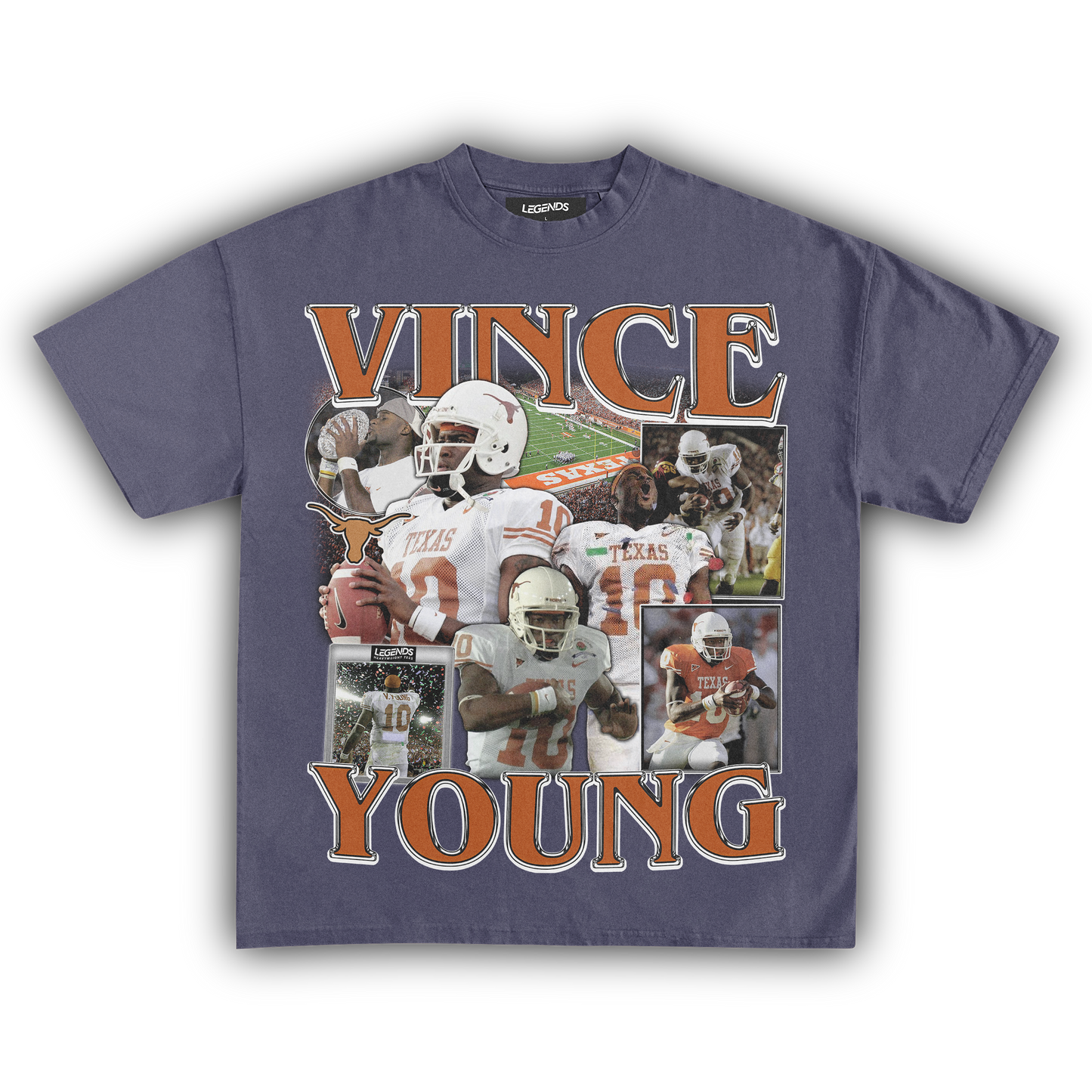 VINCE YOUNG LONGHORNS TEE