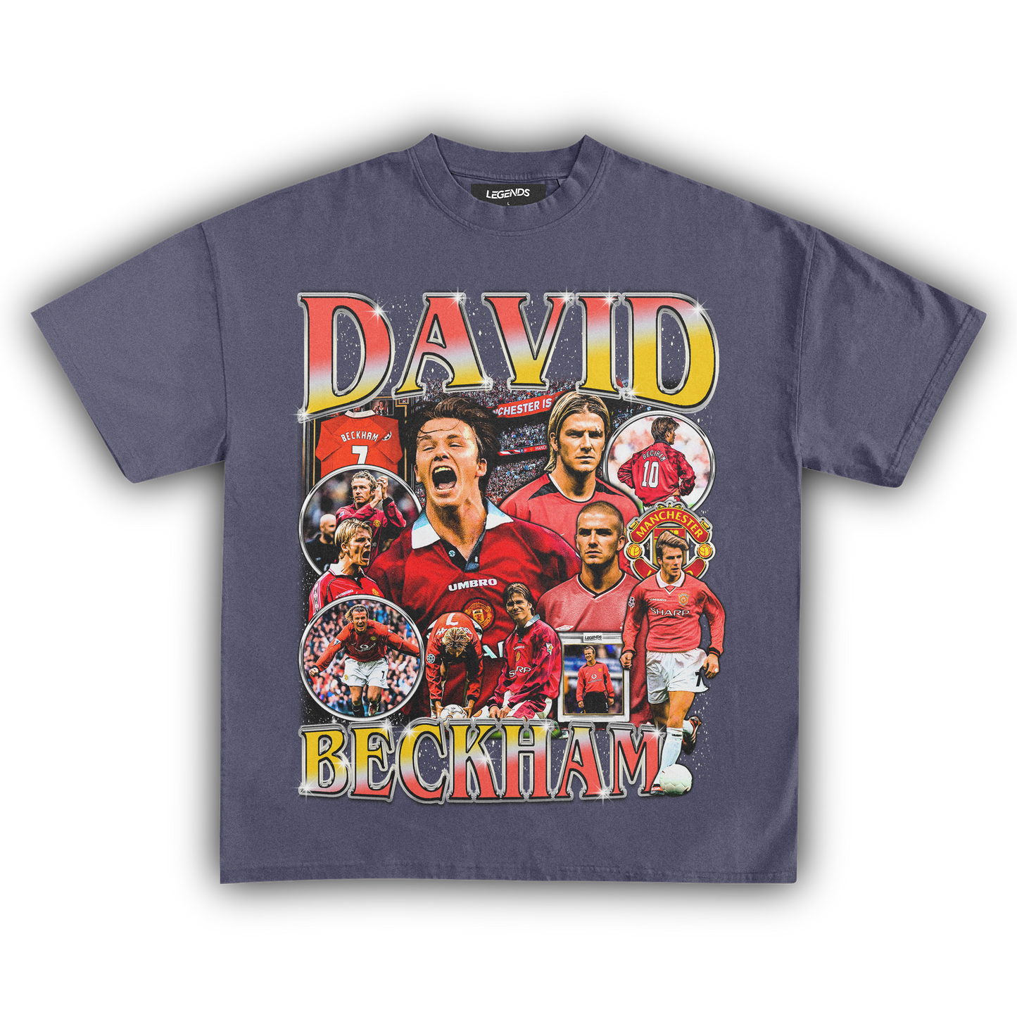 DAVID BECKHAM MANCHESTER UNITED TEE