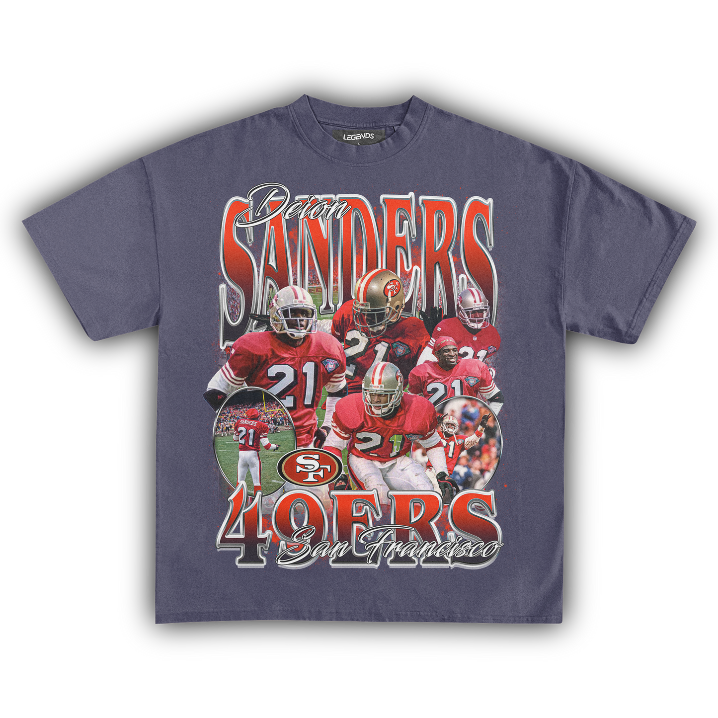 DEION SANDERS 49ERS TEE
