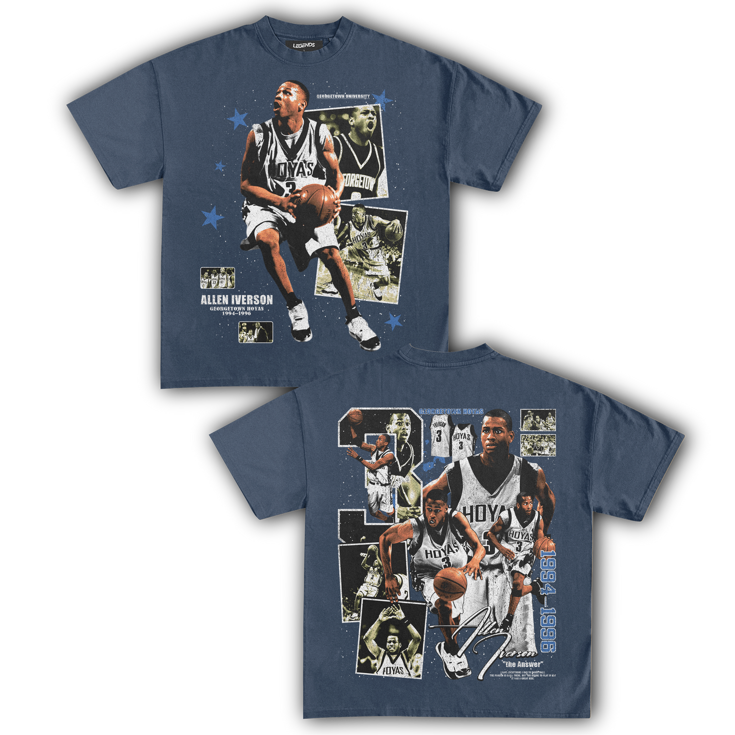 ALLEN IVERSON HOYAS TEE
