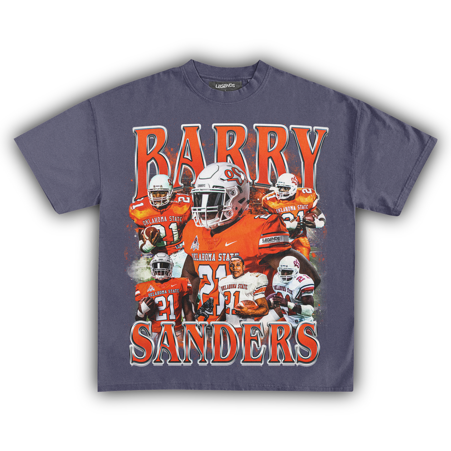 BARRY SANDERS COLLEGE TEE