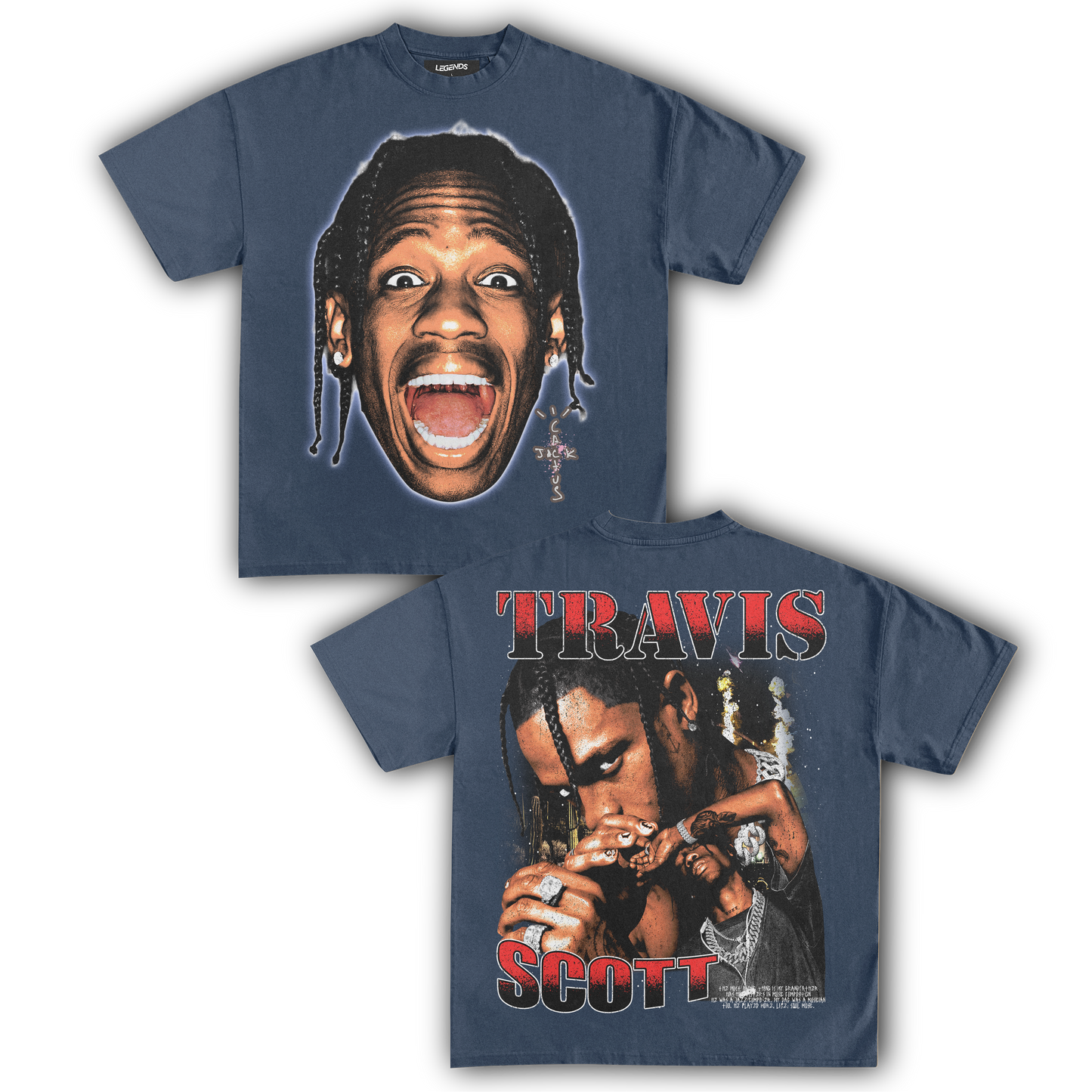 TRAVIS SCOTT BIG FACE TEE