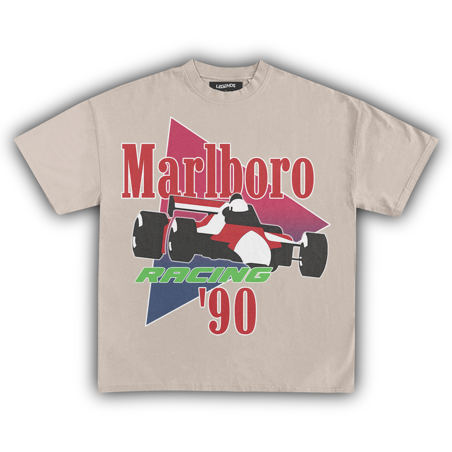MARLBORO β90 RETRO RACING TEE