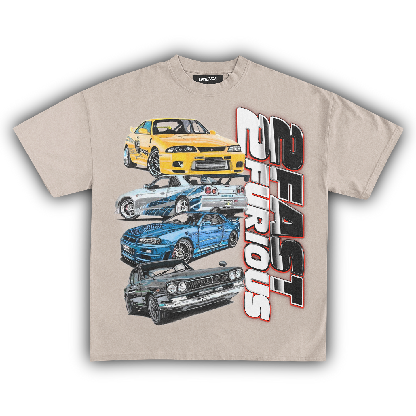 2 FAST 2 FURIOUS TEE