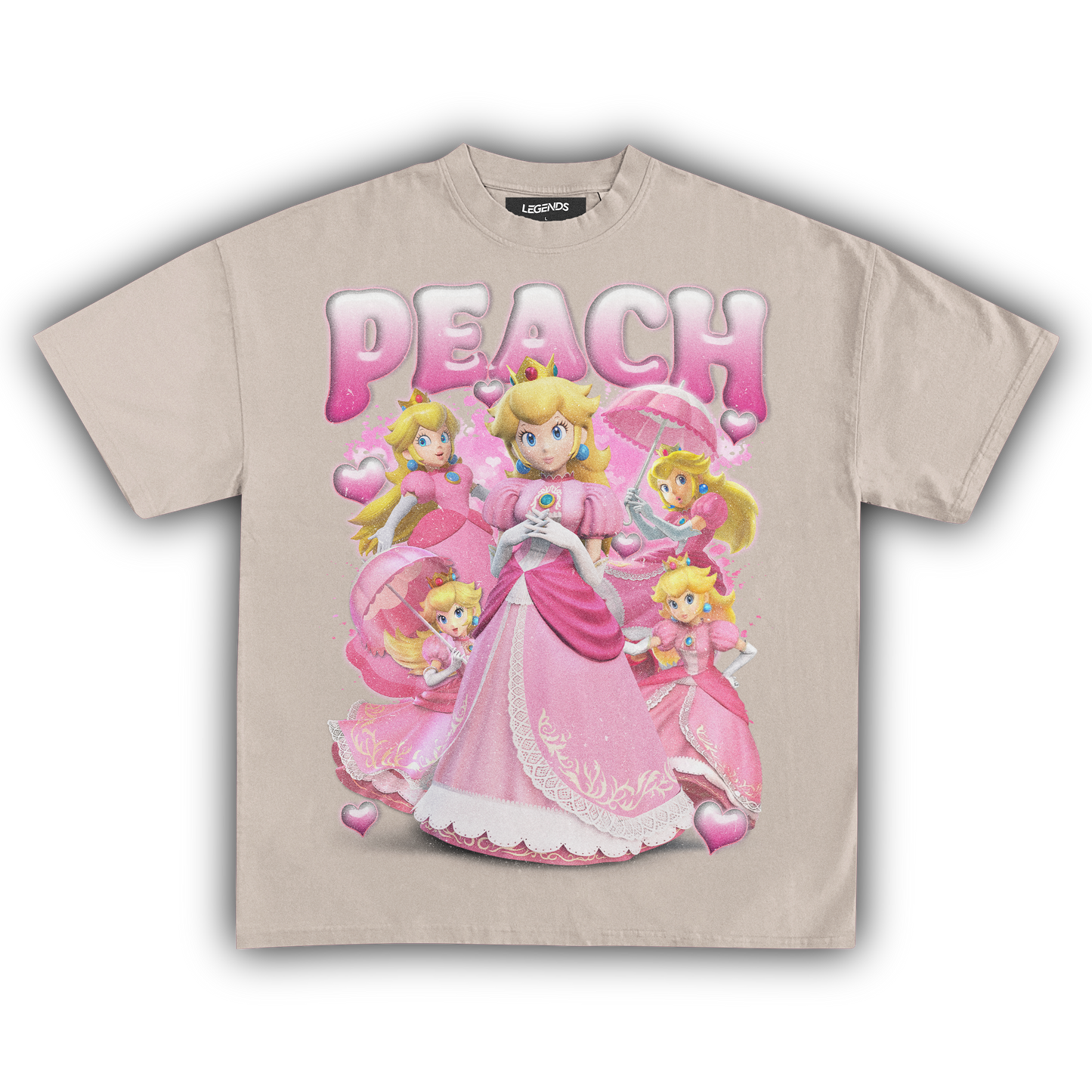 SUPER SMASH BROS PEACH TEE