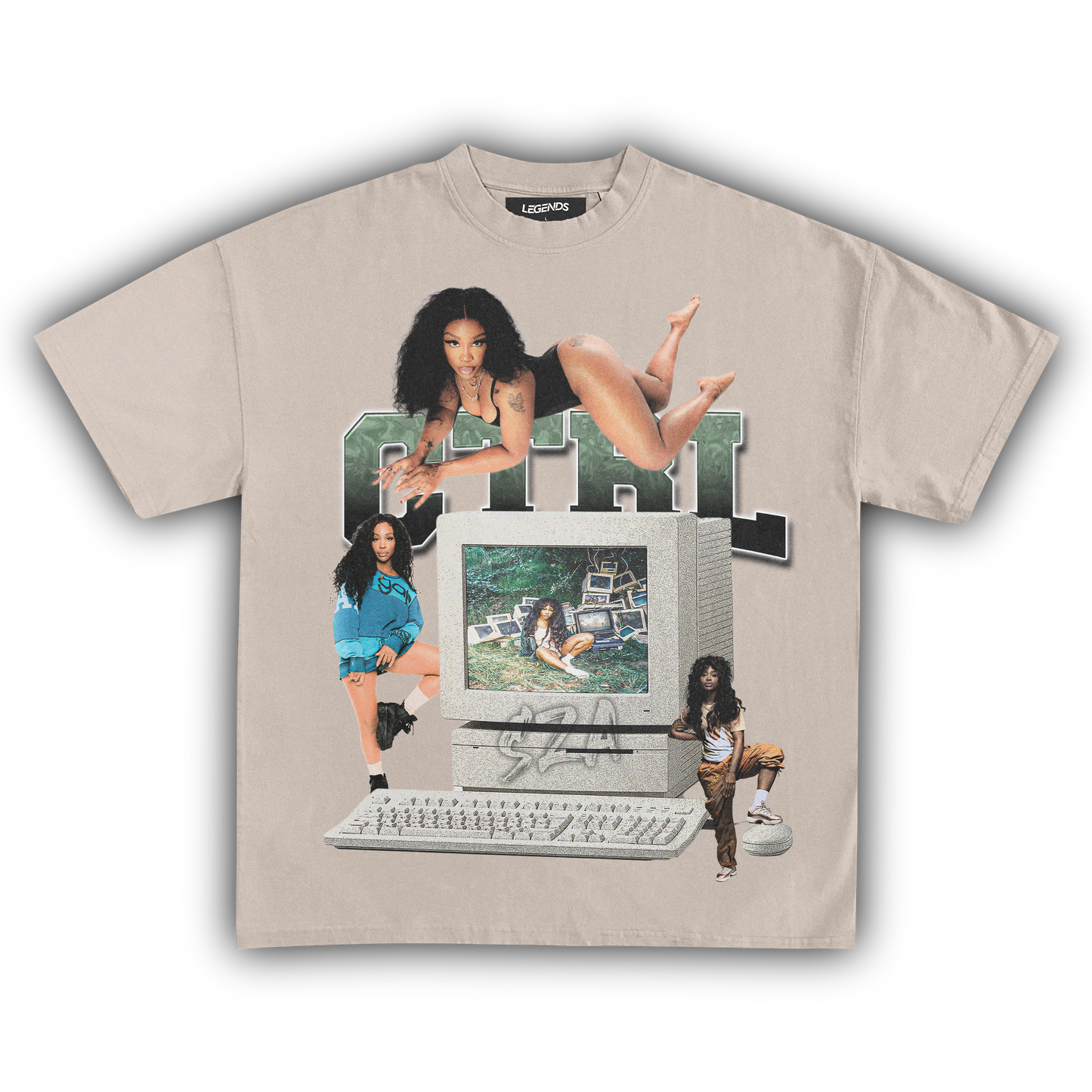 SZA CTRL VINTAGE TEE