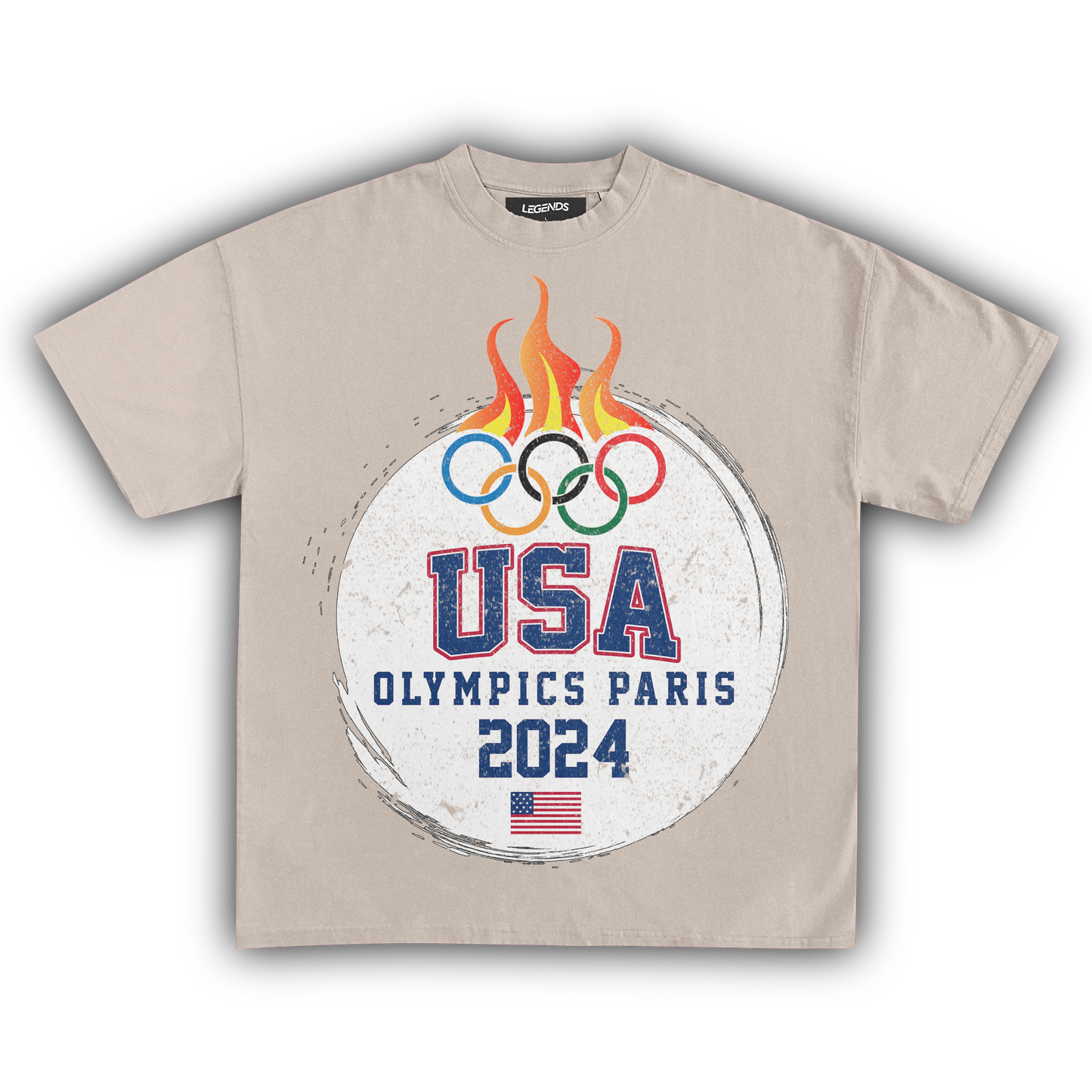 USA PARIS GAMES '24 VINTAGE TEE (Vol. 3)