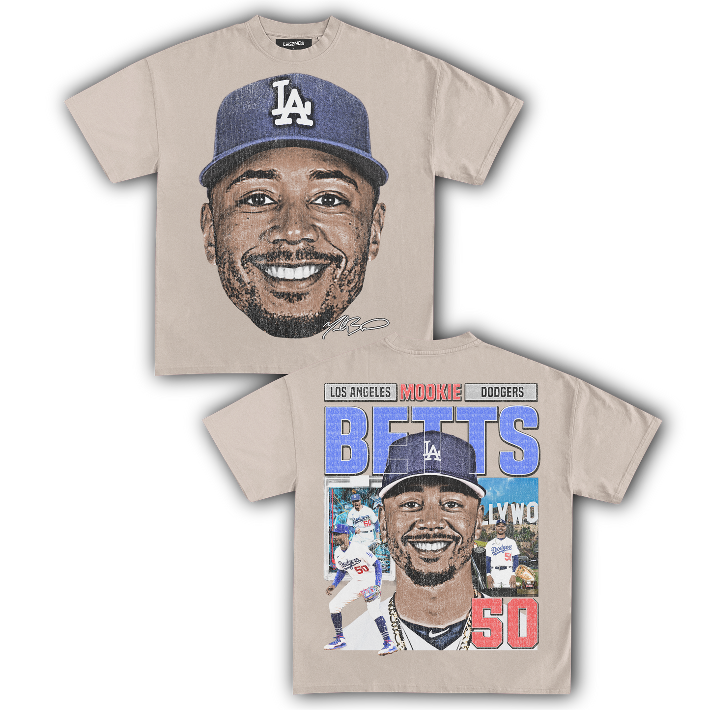 MOOKIE BETTS BIG FACE TEE
