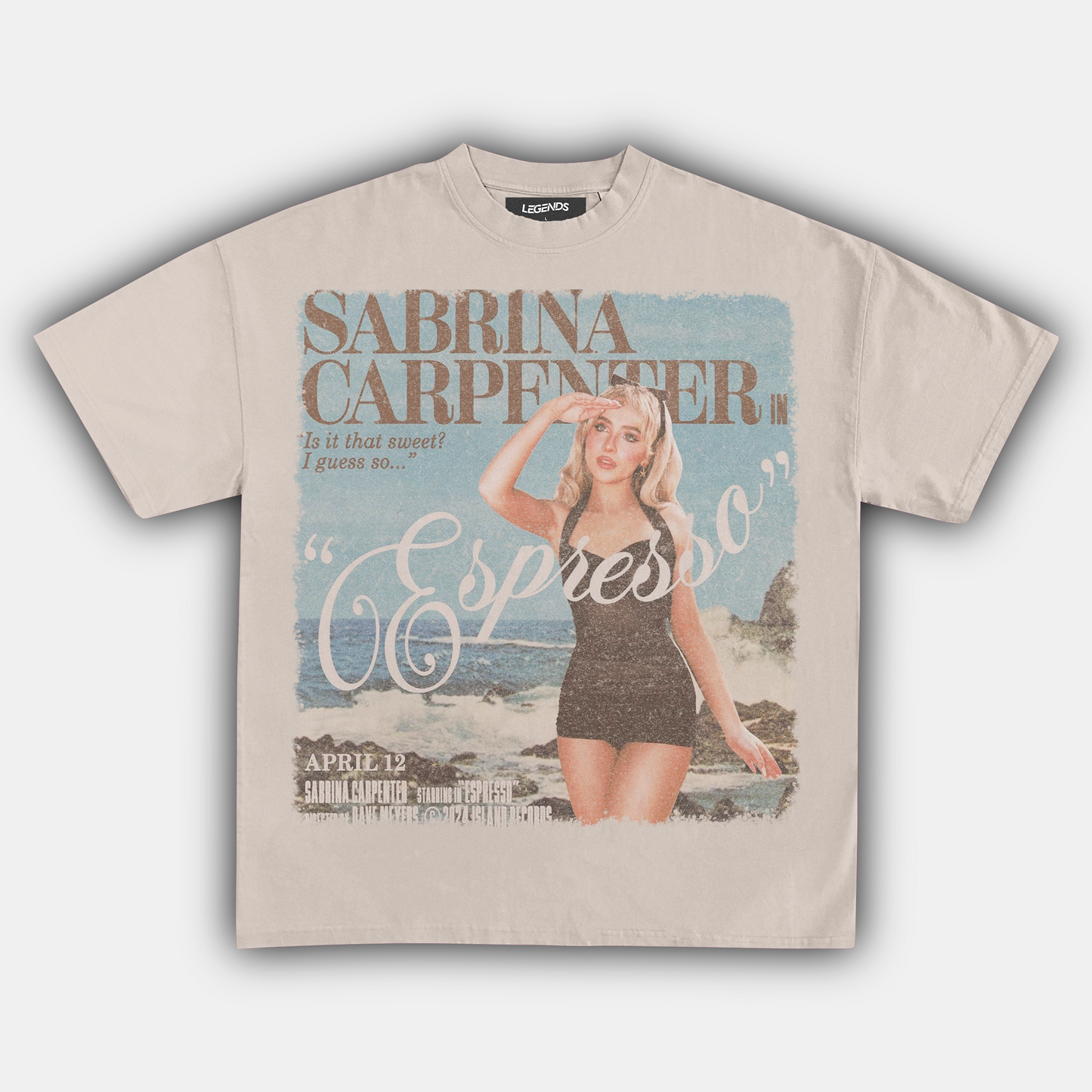 SABRINA CARPENTER ESPRESSO VINTAGE TEE (Volume 2)