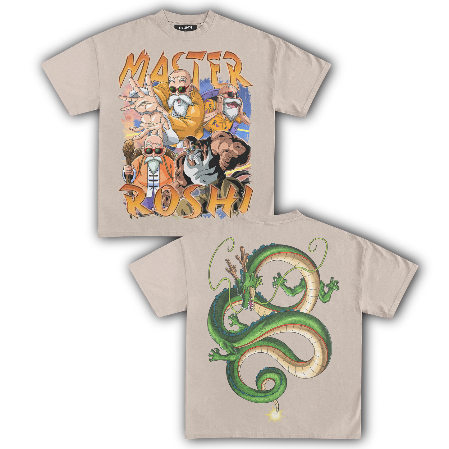 DRAGON BALL Z MASTER ROSHI TEE (Double)