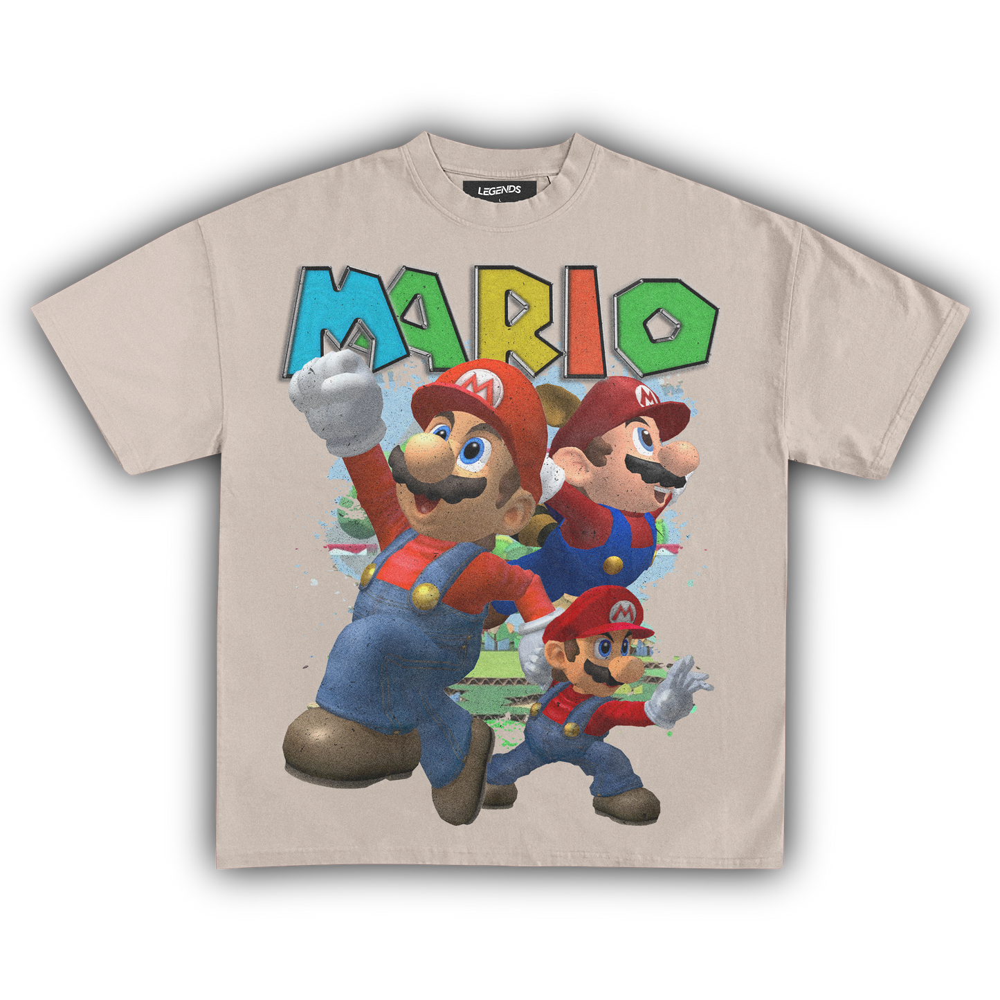 SUPER SMASH BROS MARIO TEE