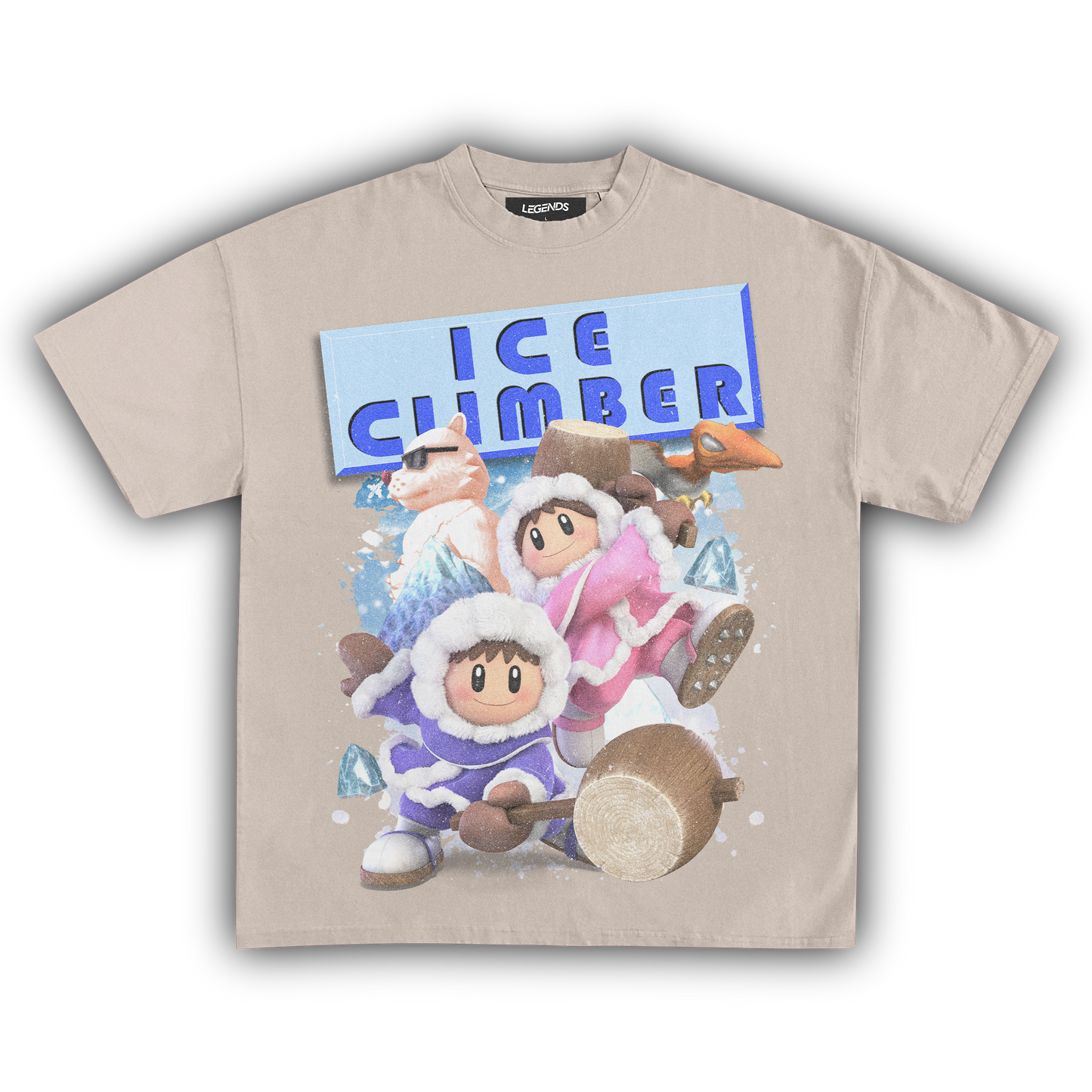 SUPER SMASH BROS ICE CLIMBER TEE