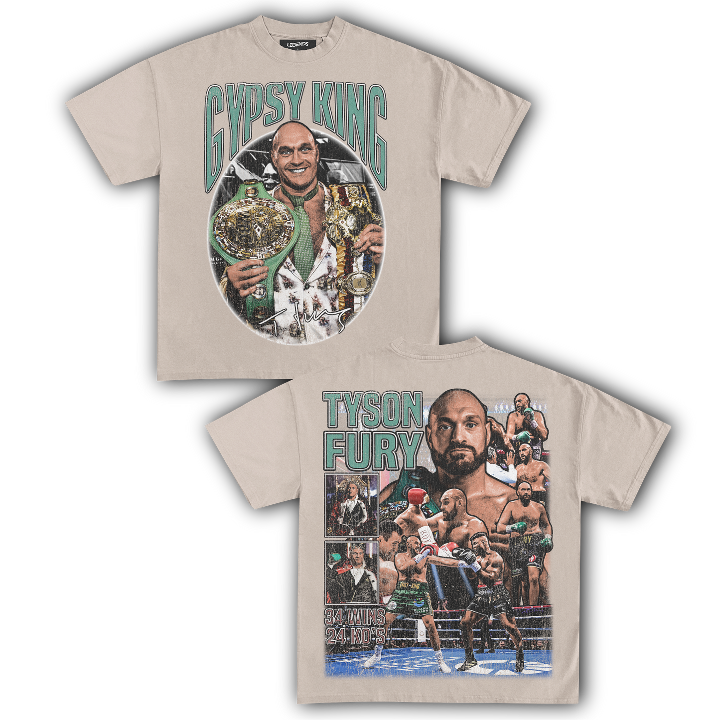 TYSON FURY GYPSY KING TEE