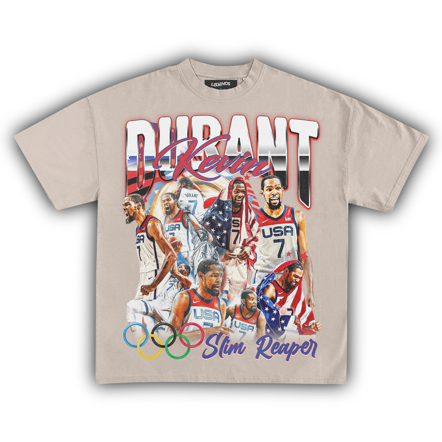KEVIN DURANT SLIM REAPER TEE