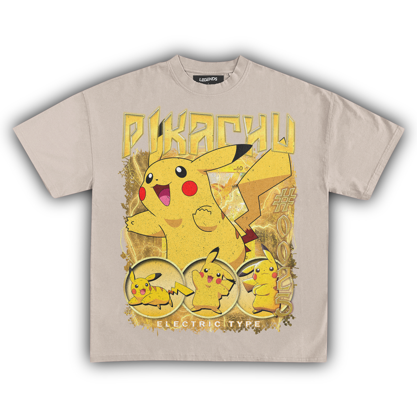 SUPER SMASH BROS PIKACHU TEE