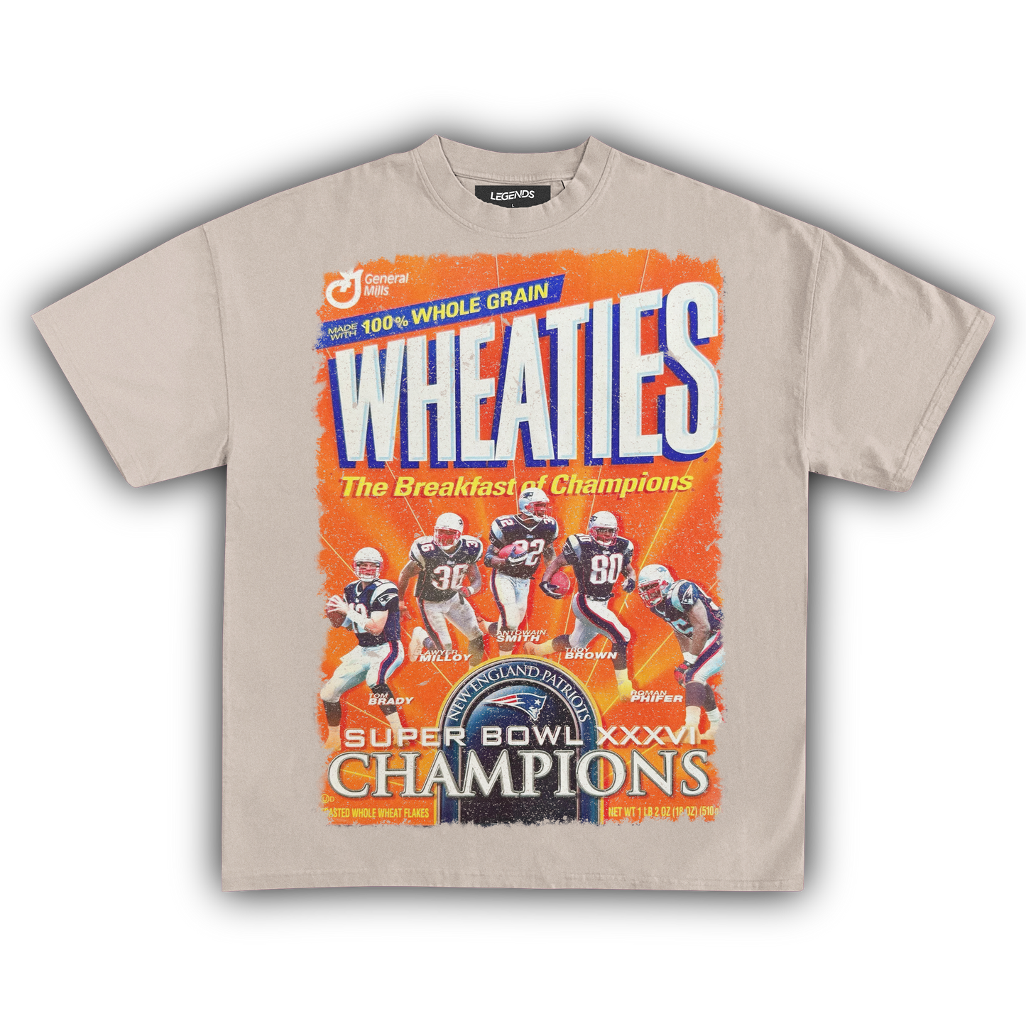 WHEATIES CHAMPIONS XXXVI 2002 VINTAGE TEE