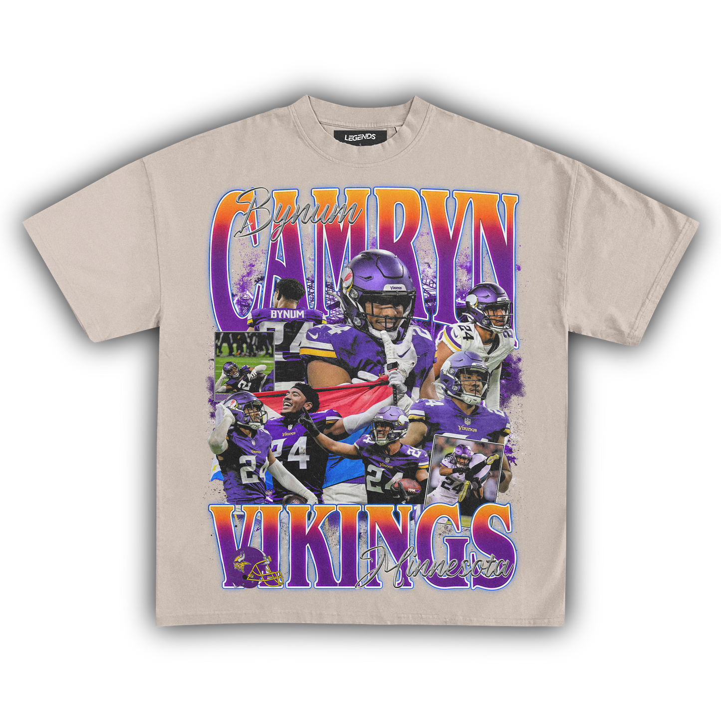 CAMRYN BYNUM MINNESOTA VIKINGS TEE