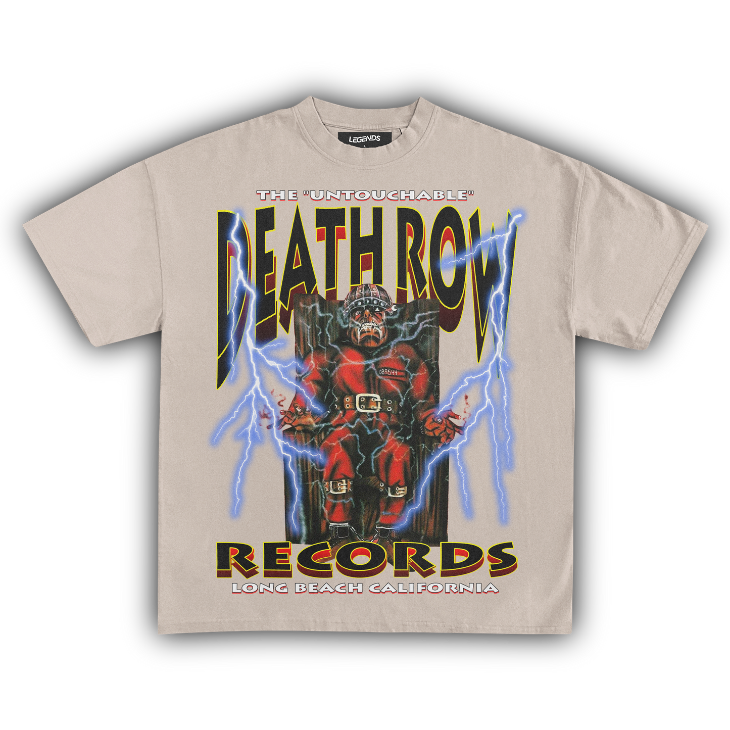 UNTOUCHABLE DEATH ROW RECORDS TEE