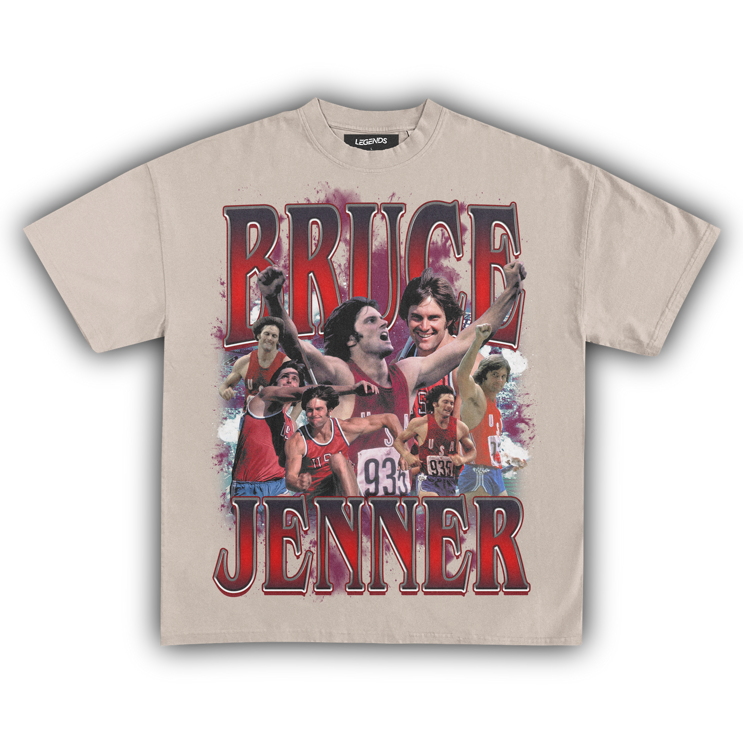 BRUCE JENNER OLYMPIC TEE